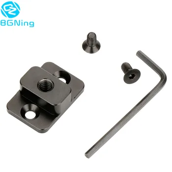 

Camera Video Monitor Mounting Plate for Dji Ronin S Replacement Mount M4 to1/4 Screw Adapter Extend Port for Monitor Magic Arm