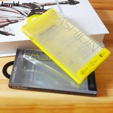 Amvykal для IPhone X 8 7 6S плюс Samsung S8 S7 крышка Жесткий PC силиконовый чехол ПВХ коробке Универсальный розничная упаковка 500 шт./лот