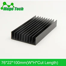 Светодиодный алюминиевый радиатор в виде пластины растут свет радиатор охлаждение Охладитель Fit транзистор IC теплопроводность светодиодный радиатор Электроника