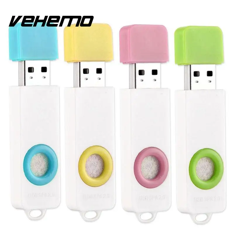 Vehemo светодиодный полихроматический Usb Арома диффузор Usb ароматизированный очиститель ладан Usb мини-диффузор ароматический увлажнитель светящийся парфюм