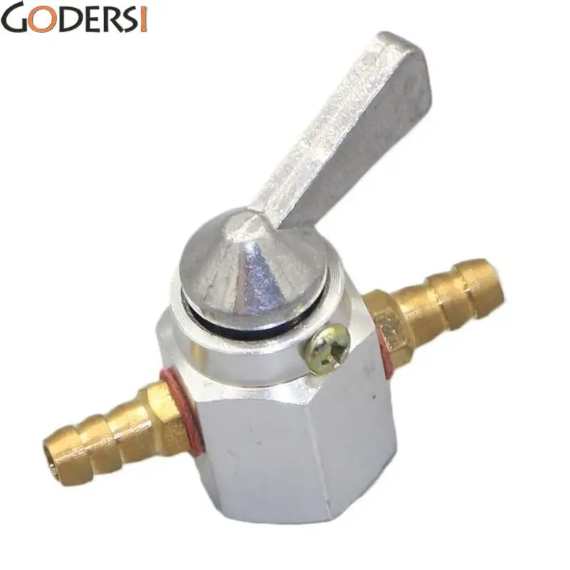 Universal 6mm In-Line Petrol Fuel Tap Motorcycle On-OFF Petcock Fuel Switch