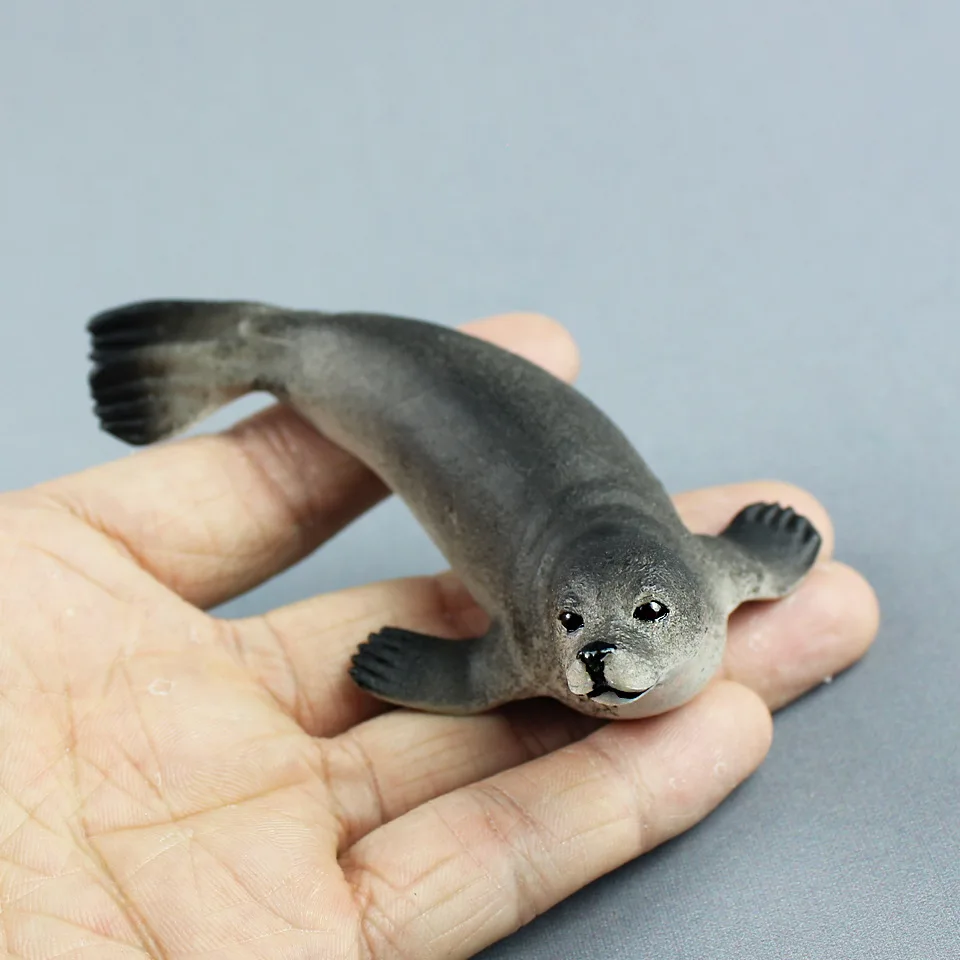 Твердые ПВХ реалистичные морские львы котики модели морских собак организмы