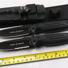 2 варианта! Pohl Force тактические фиксированные ножи, D2 лезвие G10 ручка Походный нож для выживания, охотничий нож