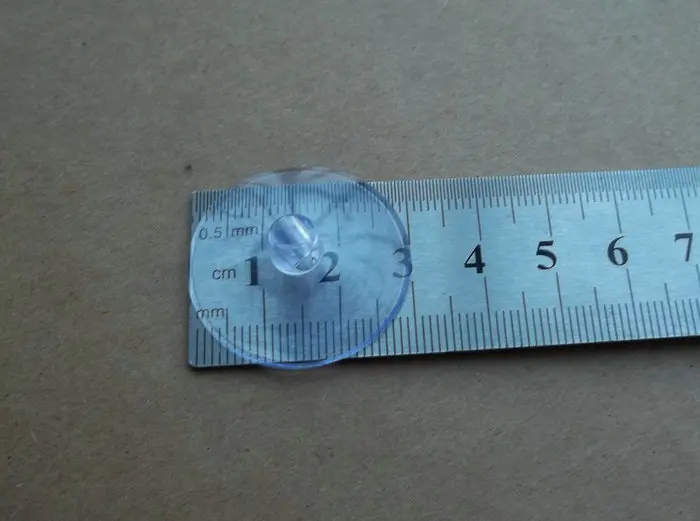 

1000pcs/lot Transparent Plastic suction cups for glass suction cup glass table Strong sucker diameter 3cm perforated sucker