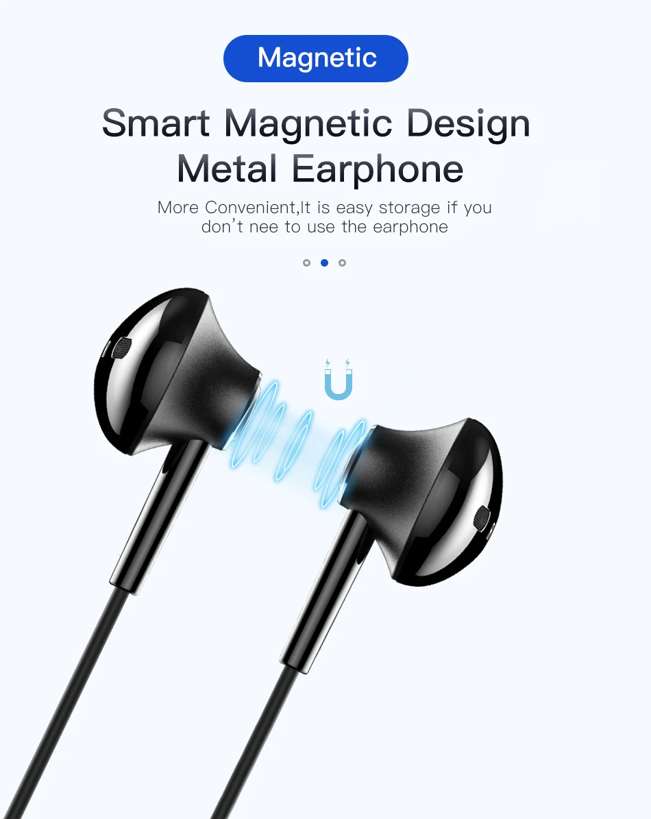!ACCEZZ 2 in 1 Magnetic Lighting Earphone For iphone XS MAX XR X 8 7 Plus Phone Charging Adapter In-Ear HiFi Earphones IOS 11 12 (5)