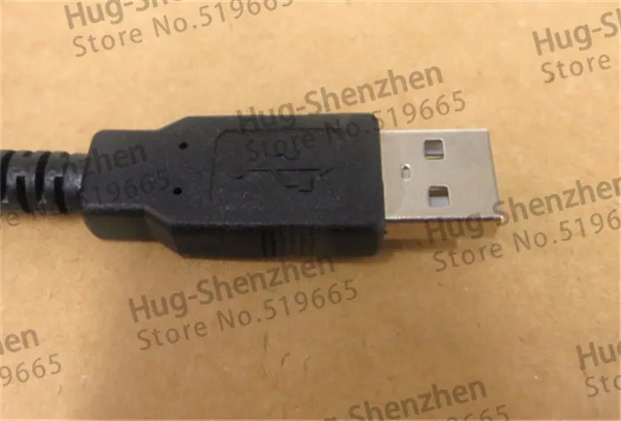 Высокое качество USB штекер 4 провода разъем питания Кабель около 30 см 10 шт