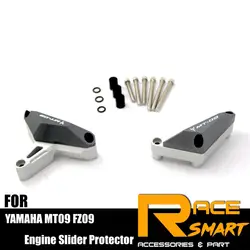 MT09 двигателя ночлега протектор для YAMAHA FZ9 2013 2014 2015 2016 2017 мотоцикла с ЧПУ Запчасти сторон Falling защиты ФЗ 09