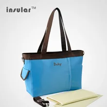 L’arrivée de nouveaux Cheap bébé sacs à couches multifonctions sacs momie Nappy sacs pour poussette