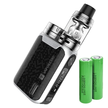 

Vaporesso SWAG Atomizer Kit 0.91'OLED 80W with NRG SE 3.5ml Tank GT2 Core Coil Head - Silver
