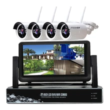 4-канальный выход, поддержка Onvif, DVR, водонепроницаемый, 720 P, МП, камера ночного видения, система видеонаблюдения, комплекты видеонаблюдения с 4 камерами, wifi, комплект