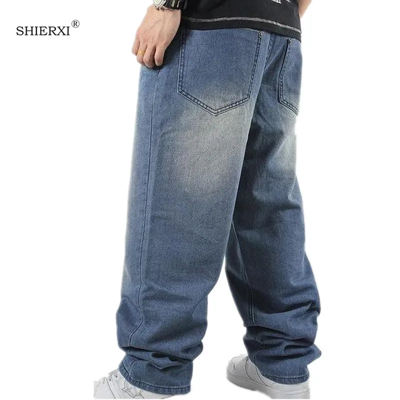 Man Loose Jeans Hiphop Skateboard Jean 