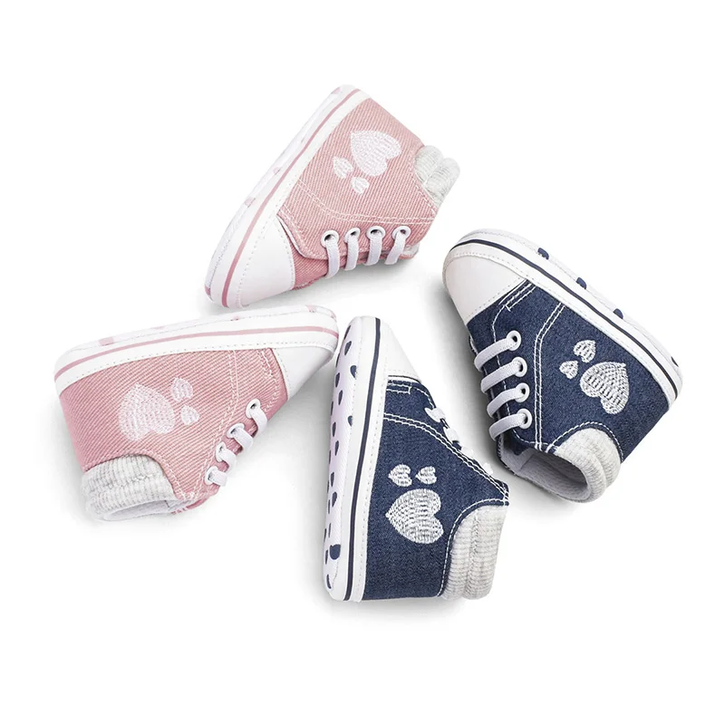 

Newborn Baby Shoes Baby First Walker Child Cotton Boy Girl Sports Shoes 0-18M