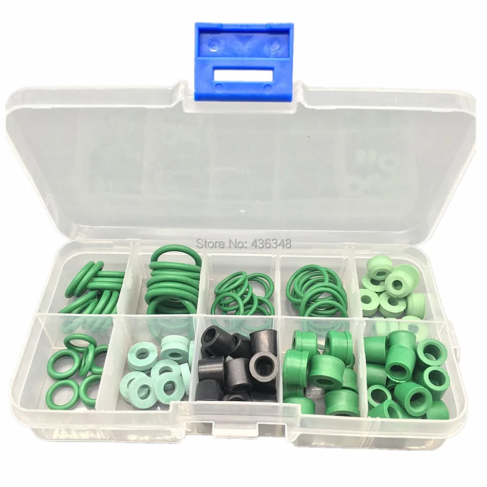 R134a R134 Ac Seal Rubber O Rings O ring Auto Seal Kit Ring Gaskets