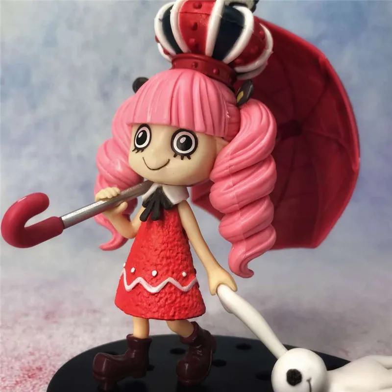 One Piece Perhona Action Figure Toys Anime Little Princess Perhona Ghost Figuras Doll Brinquedos Gift 12cm (4)