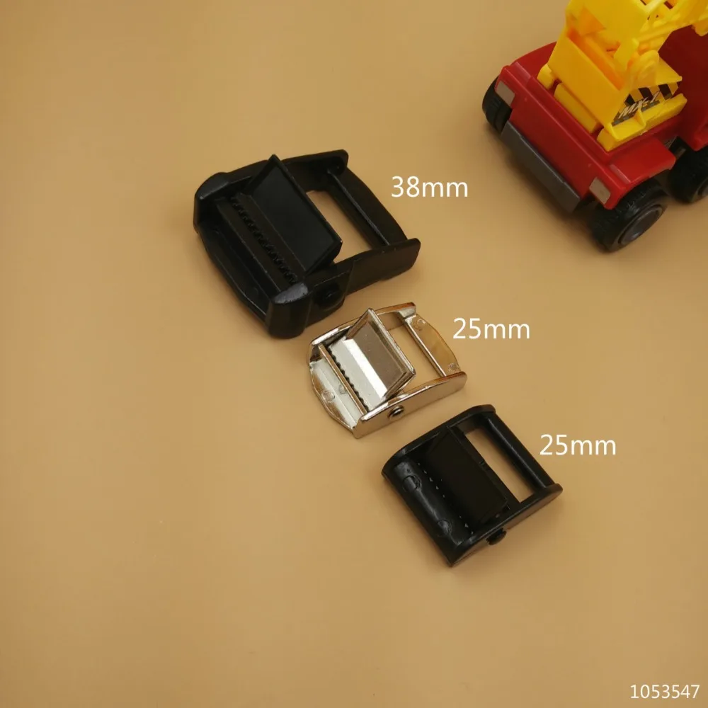 

For 25mm 38MM Webbing 2pcs Milspec Molle Component Metal Cam Buckle Ratchet Cargo Lashing Outdoor Sports Handmade Hardware