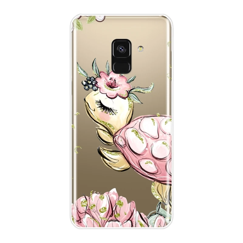 Чехол для Samsung Galaxy A3 A5 2016 2017 A6 A7 A8 2018 Мягкий силиконовый чехол Plus 2018|Бамперы| |