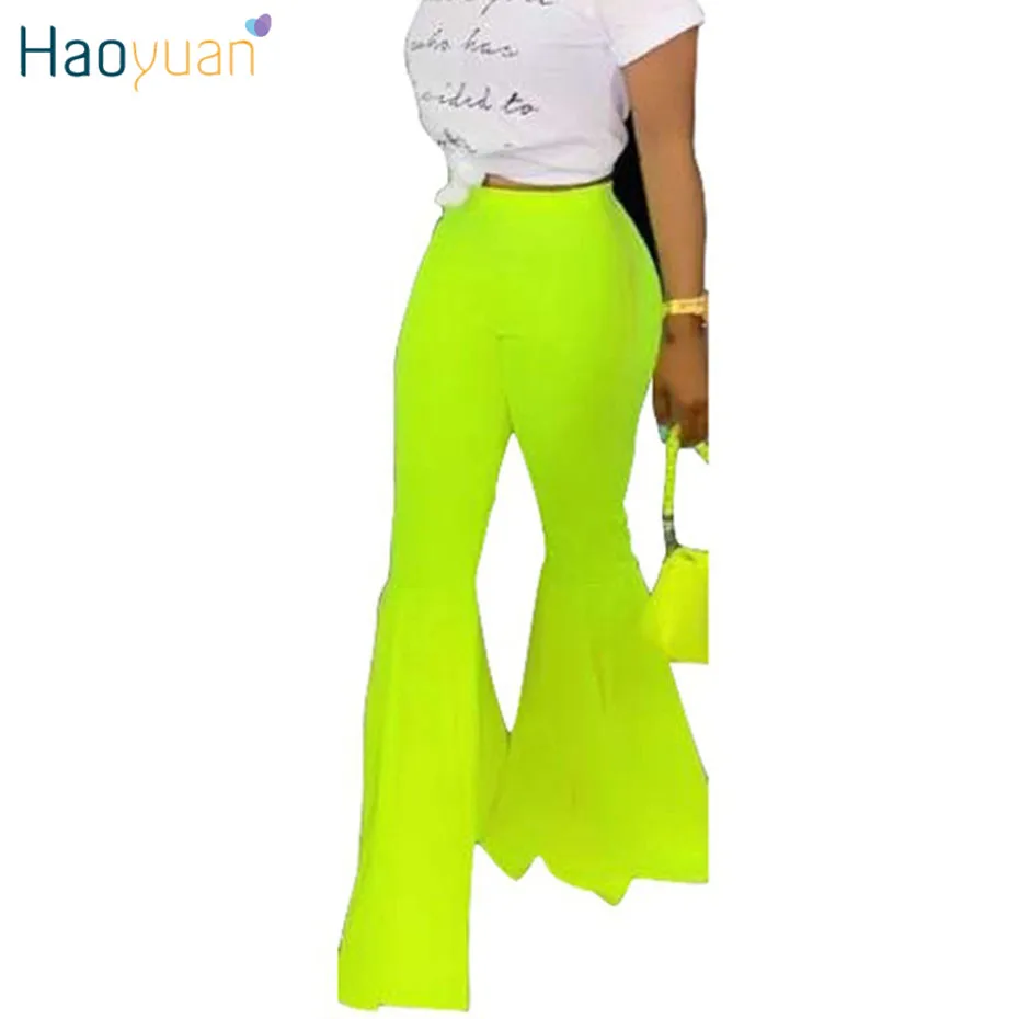 neon bell bottoms