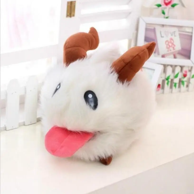 

New LOL Poro plush toy Poro Doll Legal Edition High quality 10cm 1pcs SUPER CUTE& SOFT &HIGH QUALITY Kids Toys Gif