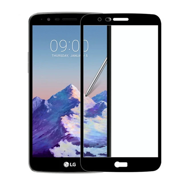 3D закаленное стекло для LG K8 2017 полное покрытие 9H защитная пленка