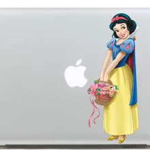 Белоснежка виниловая индивидуальная наклейка для ноутбука наклейка для mabook Pro air 13 дюймов/защитная оболочка для ноутбука mac book