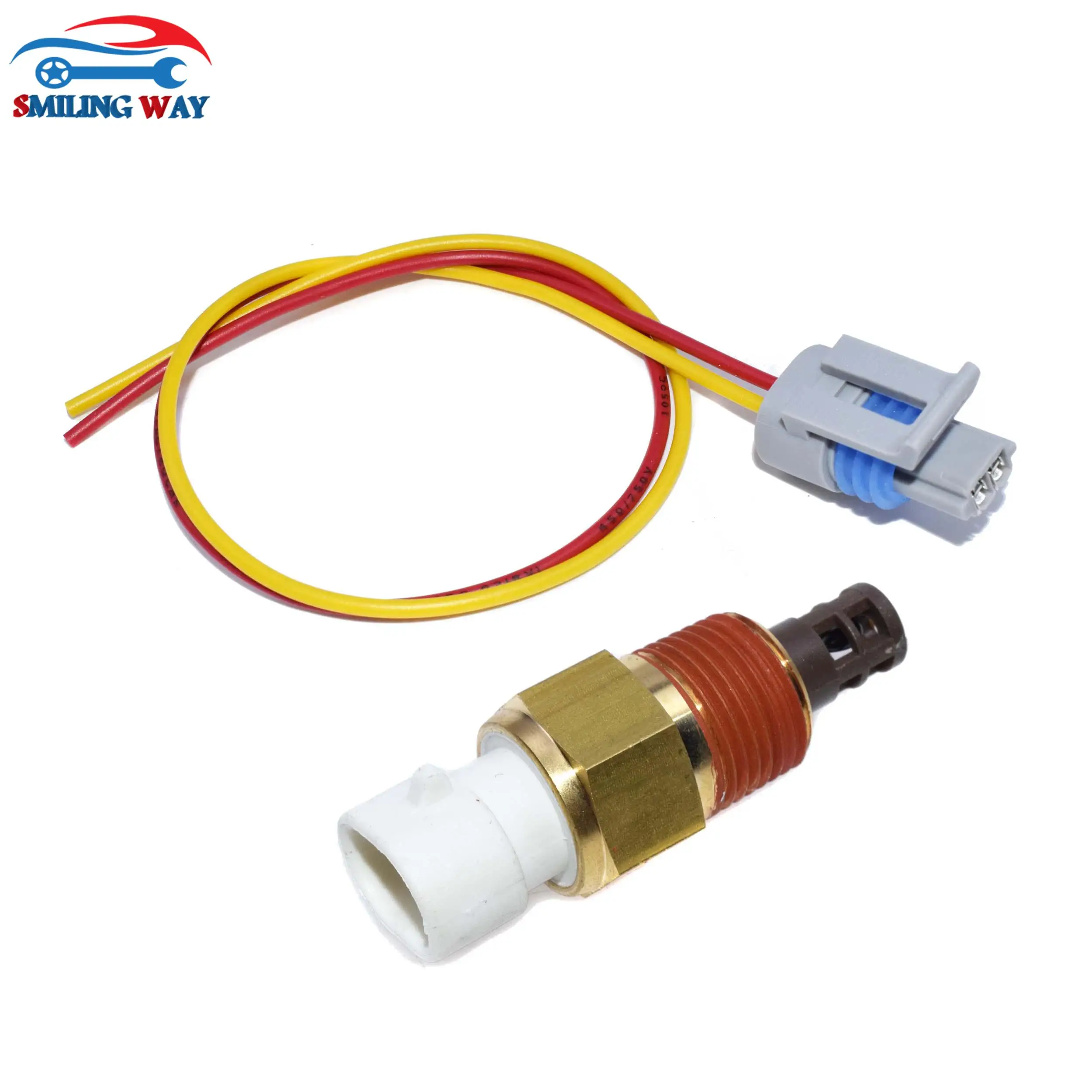 

IAT MAT ACT ATS Intake Air Charge Temperature Sensor & Wire Cable Connector For Chevrolet GMC Buick Cadillac Honda Isuzu Pontiac