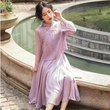 

SexeMara fashion The New Lace shirt + tie rope strap dress two-piece suit free shipping