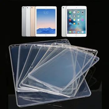 

Ultra Thin Transparent Soft TPU Case Cover For iPad 1/2/3/4 Air Mini Pro 9.7''