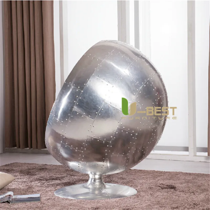 Aluminum ball shell chair  (3)