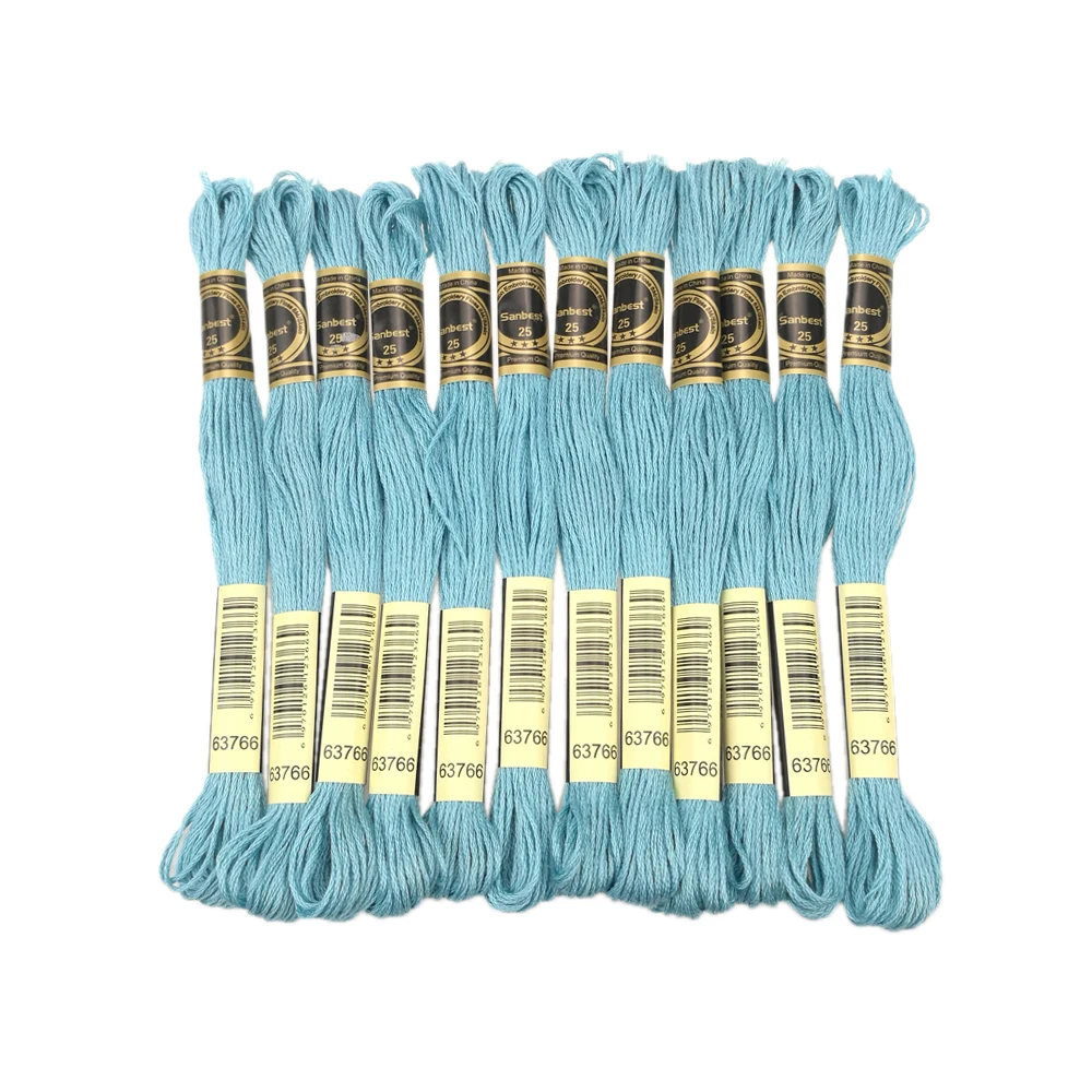 12 Variegated Anchor Embroidery Cross Stitch Thread Skeins 8 X Meters100% Cotton 