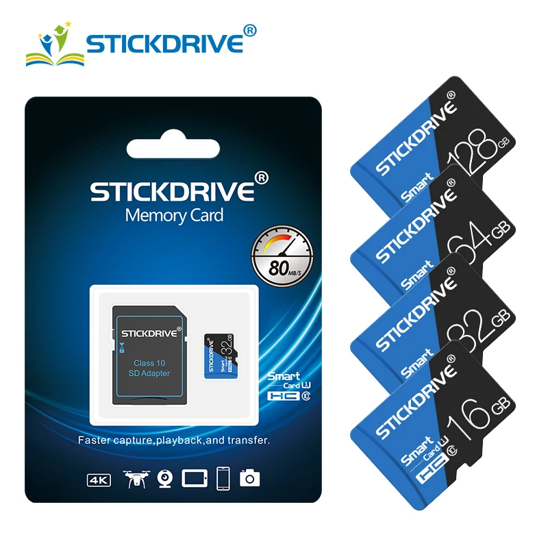 Wholesale memory card Micro SD card 64GB 32GB 16GB 8GB class10 TF card