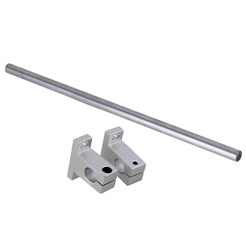 Od10mm 500mm Length Silver Vertical Linear Shaft Optical Axis & Cnc