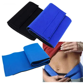 

Neoprene Sauna Slimming Waist Trimmer Abdomen Shaper Sweat Belt Lose Weight Anti Cellulite Waist Cincher Trainer Face Lift