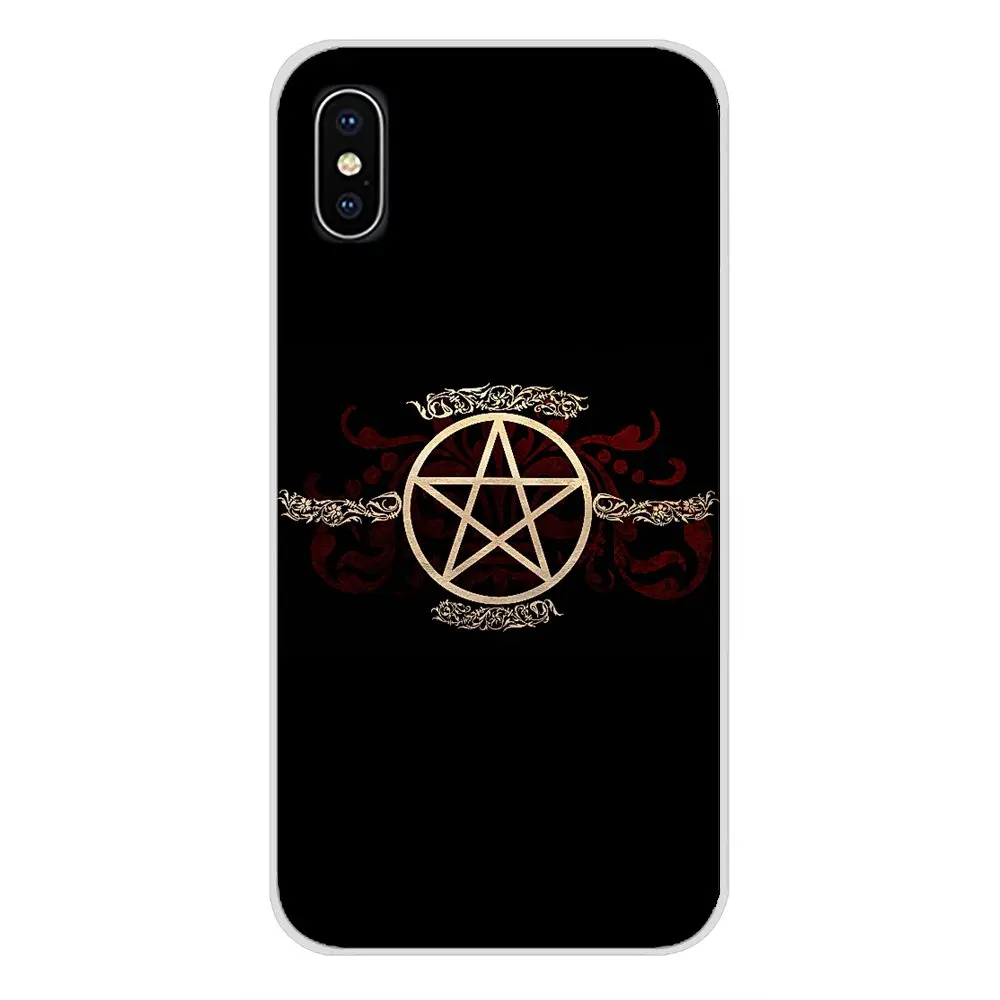 Прозрачные мягкие чехлы для Samsung Galaxy A3 A5 A7 A9 A8 Star A6 Plus 2018 2015 2016 2017 killstar Satanism логотип