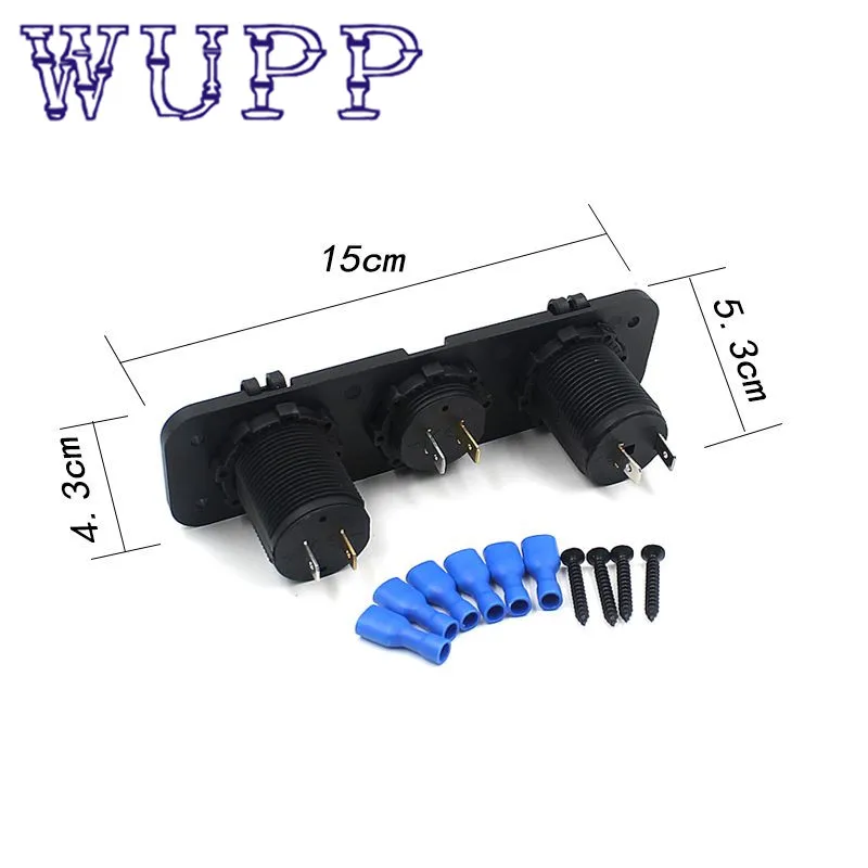 

Hot car stying 12V Car Cigarette Lighter Socket Voltmeter USB Charger For GPS Mobile Cargador Carregador hot styling 17july24