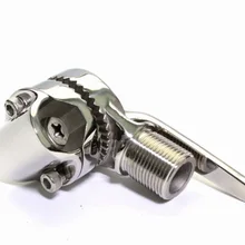 Морская Лодка VHF антенна трещотка База Зажим на/рейку 316 нержавеющая сталь