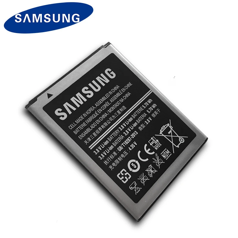 Samsung EB425161LU 1500 мА/ч, Батарея для Galaxy S Duos S7562 S7566 S7568 i8160 S7582 S7560 S7580 i8190 i739 i669 J1 мини