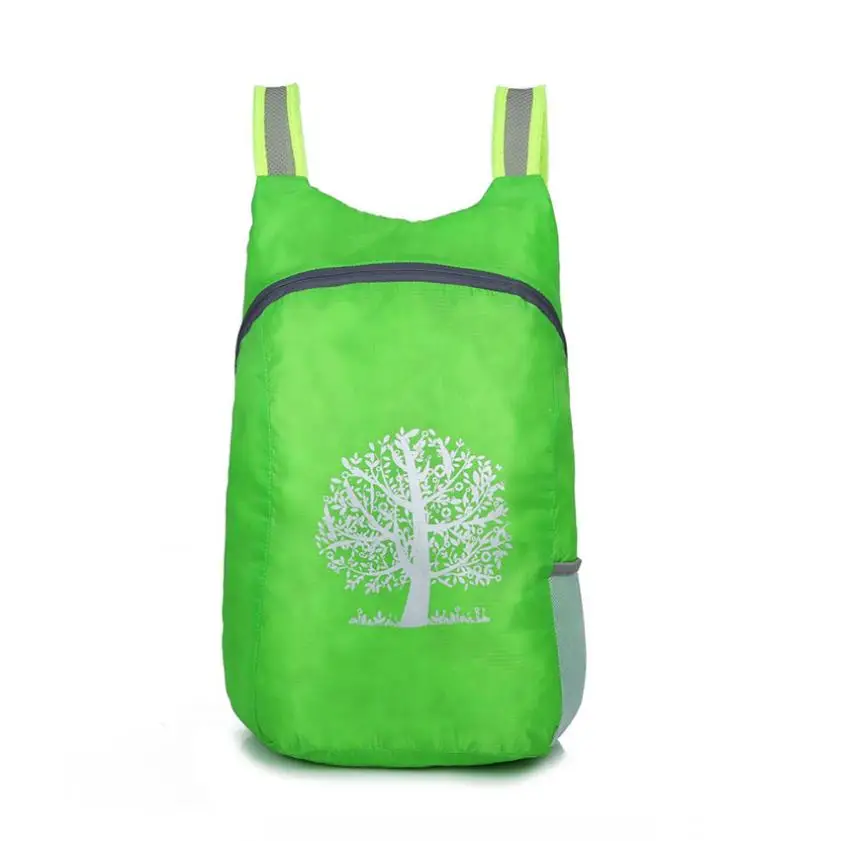 Fishsunday прочный складной легкий туристический рюкзак 0710 - Цвет: Green