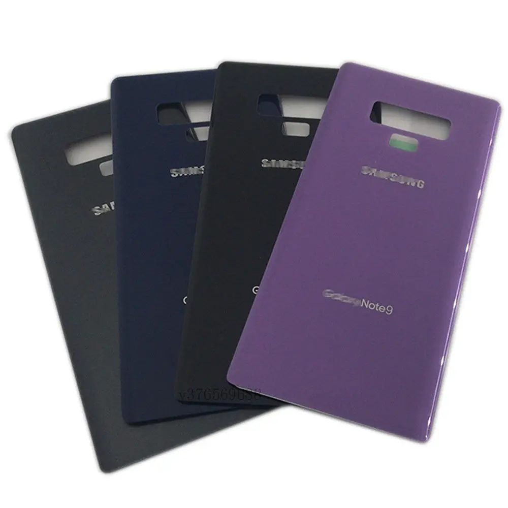 Sinbeda стеклянная задняя крышка для samsung Galaxy Note 9 задняя крышка задняя дверь корпус для samsung Note9 N960 N960F крышка батареи