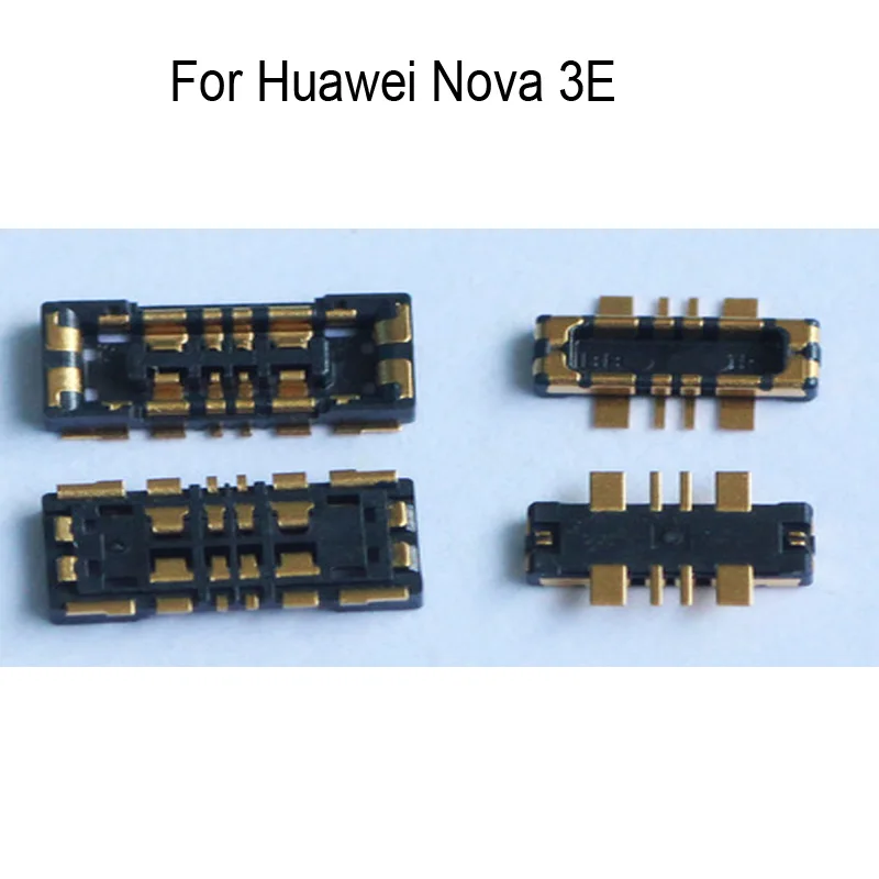 5 шт. внутренний FPC разъем держатель аккумулятора зажим для Huawei Nova 3E логика на