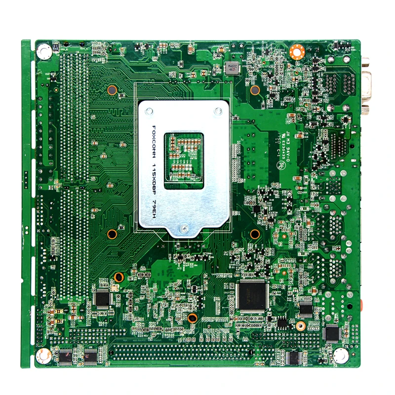 Материнская плата LGA1151 MINI ITX с двумя разъемами DDR4 ram 10 com и двумя портами lan