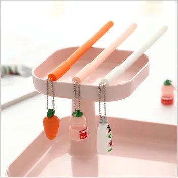 

Creative Pendant milk box gel pen/black ink 0.5mm/Good quality/School supplies/ stationery/papelaria G037