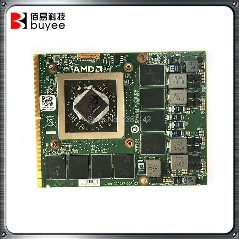 Original For DELL HD8970M V3G02 T6VXY 4GB DRR5 Graphic Cards GPU VGA Video Card Replacement