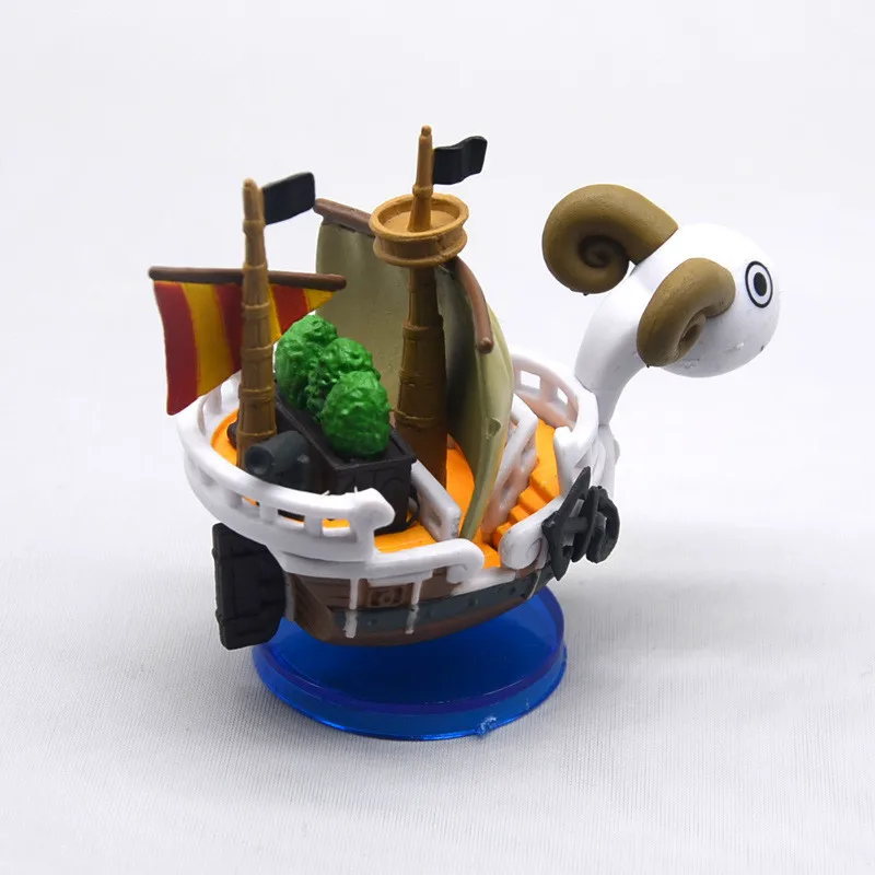 Аниме одна фигурка из ПВХ лодочный пиратский корабль|Игровые фигурки и