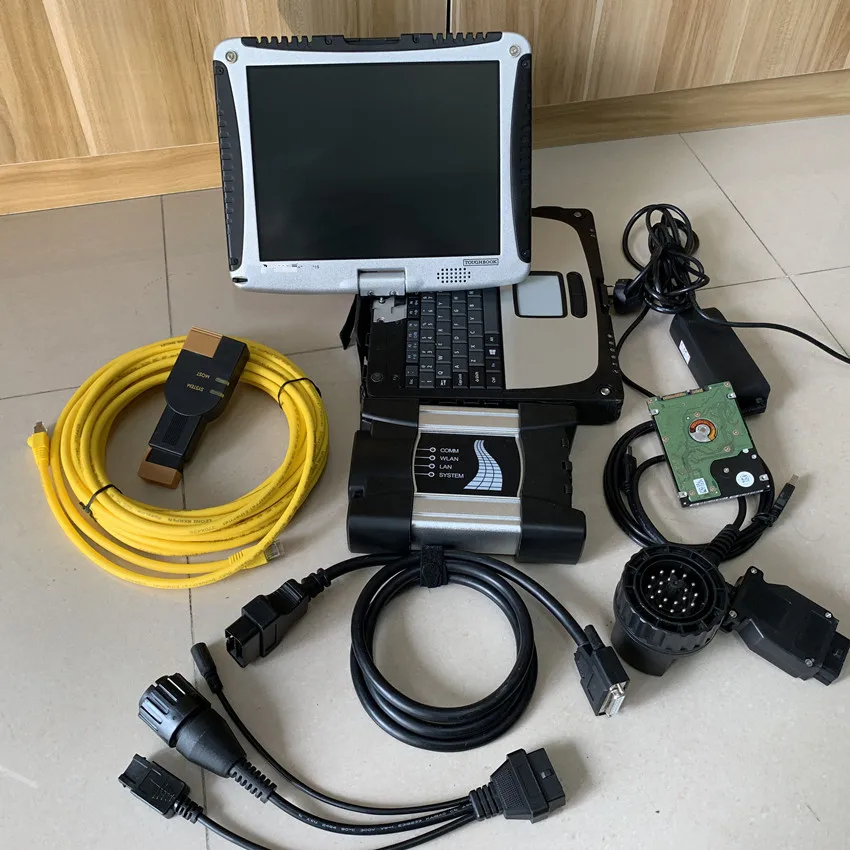 

For bmw icom diagnostic NEXT newest for icom a2 / a3 with software ista d ista p expert mode hdd 500gb with laptop cf19 full set