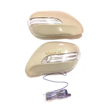 LED Rear-view Mirror Lights With Cover, DRL + Yellow Turn Signal Lights Case for LEXUS ES350 06~09, IS250/350 05~08 and IS-F