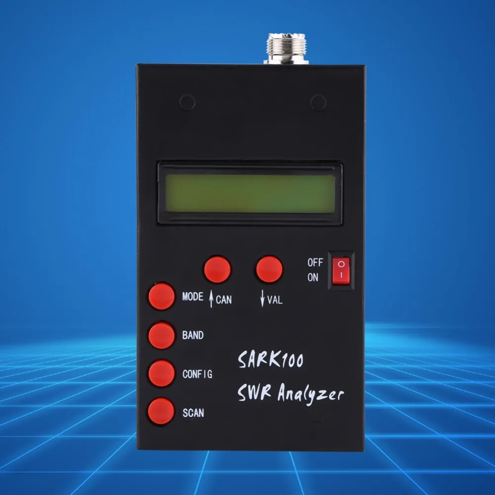 Частотомер 1-60 МГц коротковолновый КСВ Антенный Анализатор метр тестер сопротивление измерительный инструмент для частоты MeHam радио Hobbists