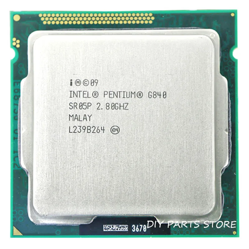 Процессор Intel Pentium G840 Socket LGA 1155 процессор intel G840 CPU 2,8 ГГц 3 Мб кэш-памяти