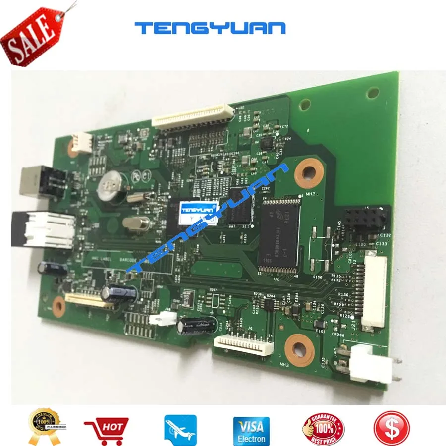 Placa Formatter para HP LaserJet Pro MFP M127 M128 M127FW M128FW CZ181  60001, piezas de impresión, placa lógica|Piezas de impresora| - AliExpress