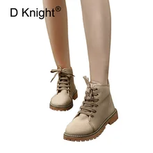 

Women's Martin Boots British Style Students Ankle Booties Korean New Old Beijing Lady Coth Shoes Winter Boots Shoes 11.11 Deals