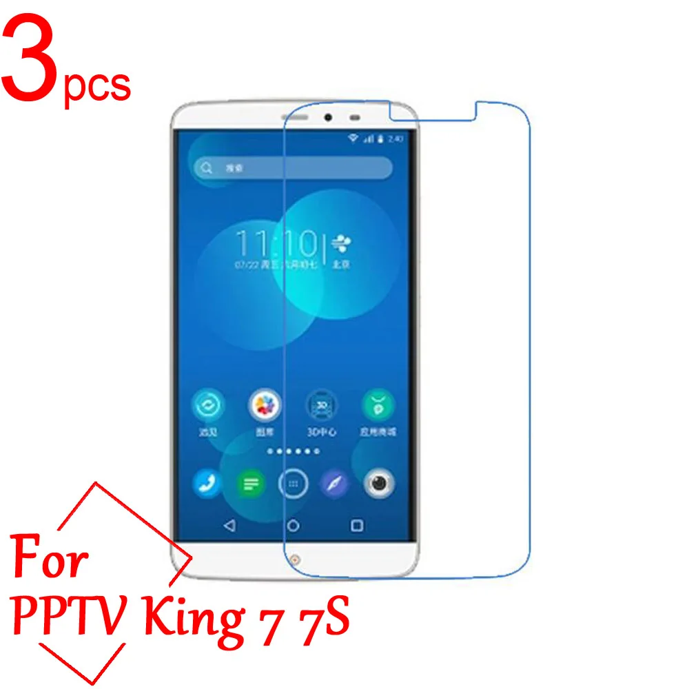 

3pcs Glossy Ultra Clear/Matte/Nano Anti-Explosion LCD Screen Protector Film Cover for PPTV King 7 7S Protective Film + Cloth